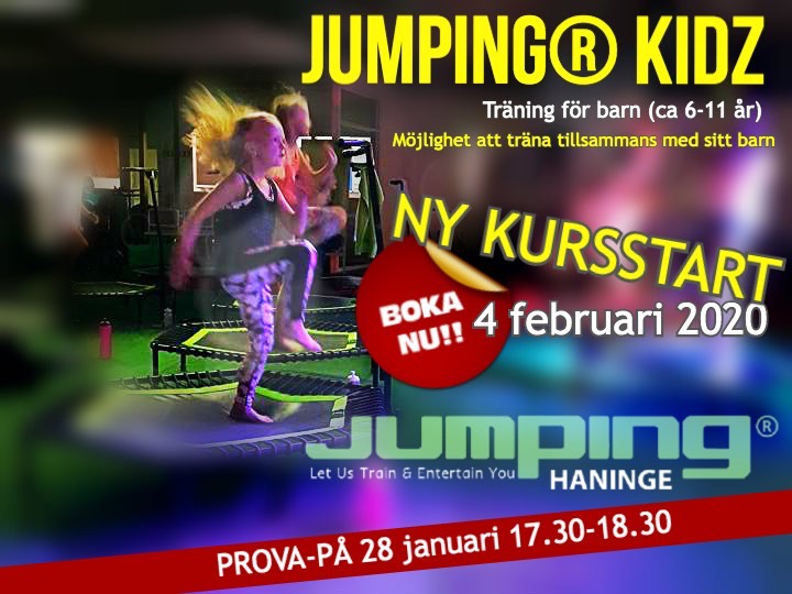 Jumping Kidz KURSSTART + PROVA PÅ VT2020