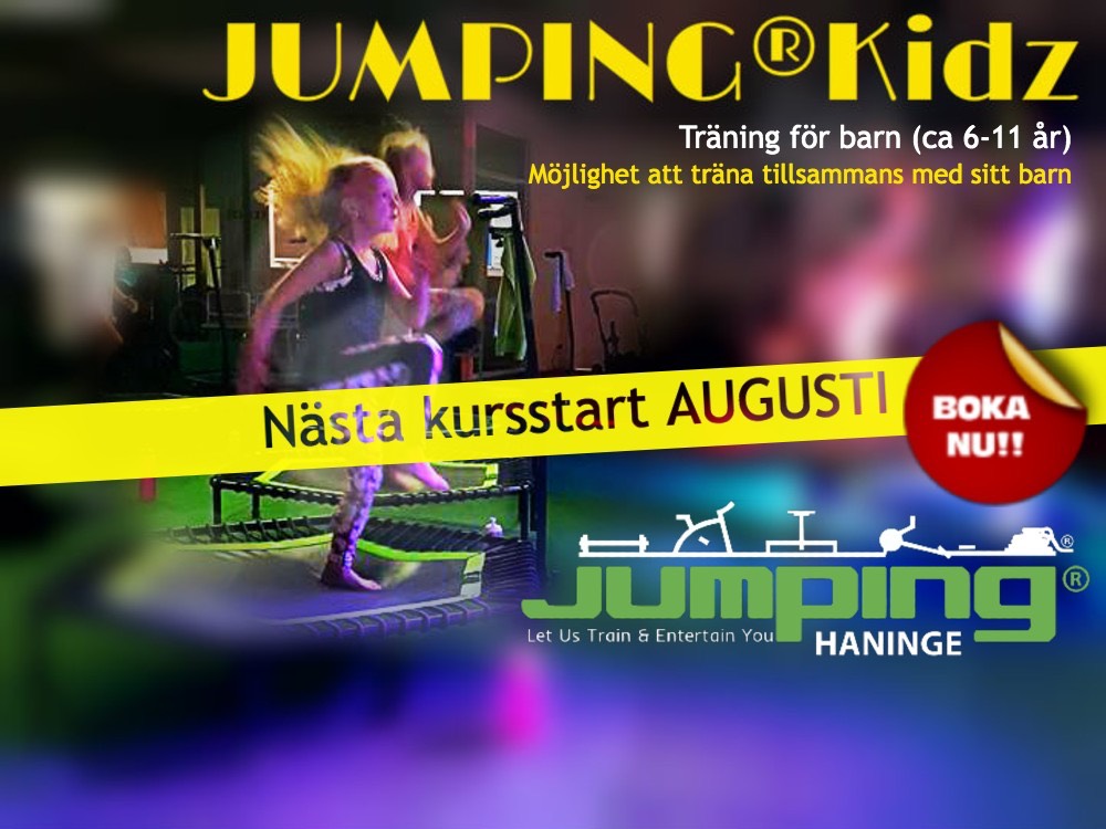 Jumping Kidz kursstart aug boka