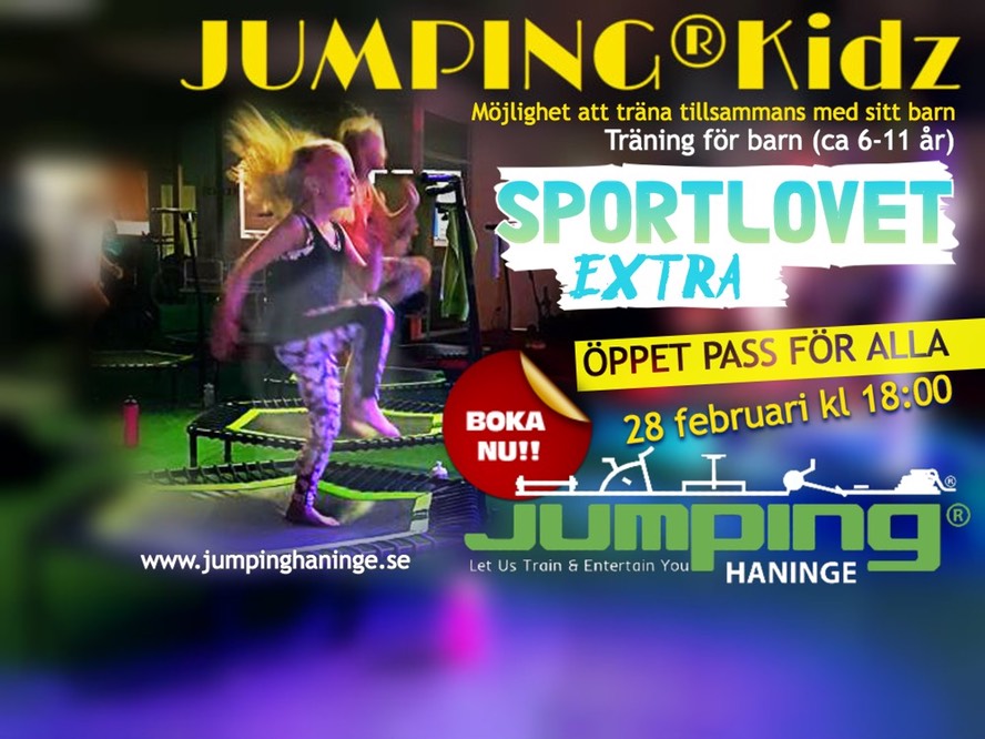 Jumping Kidz SPORTLOVET EXTRA