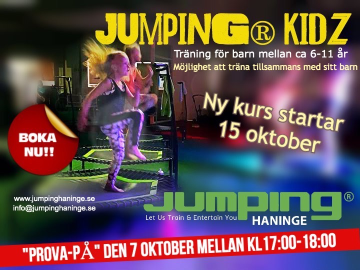 Jumping Kidz underlag 2019 PROVA PÅ 7 oktober