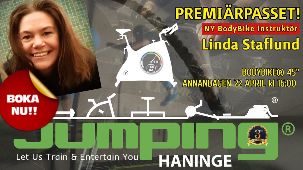 PREMIÄRPASSET LINDA BODYBIKE 2019