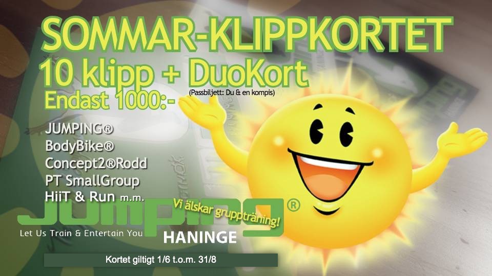 Sommarklippkortet 1000 2022